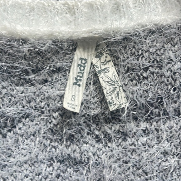 MUDD - Fuzzy Zebra Cardigan Duster - Picture 5 of 6